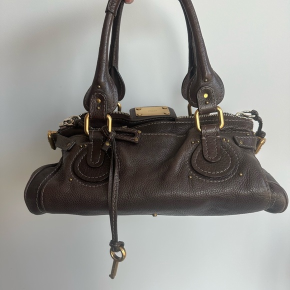 SOLD Brown Chloe Paddington bag - Picture 3 of 14